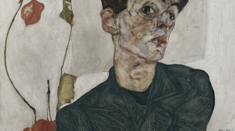 LaCollection.io | Le grandi raccolte d’arte Self-Portrait with Chinese Lantern Plant Leopold Museum - Egon Schiele Typology of artwork